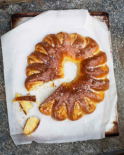 Swedish Almond Loaf Cake